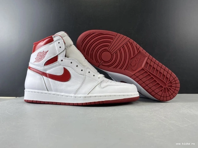 Chep Onekick Air 1 Jordan (2017) Retro Metallic Red 555088-103 0820